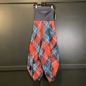 Anthropologie Maeve Gathered Balloon Jumpsuit strapless artsy glam avante garde thumbnail 3