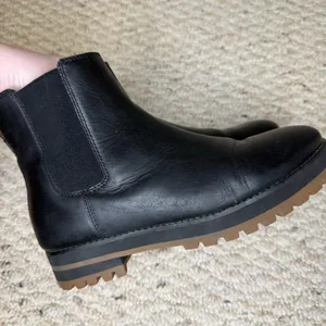 Madewell The Ivy Chelsea Boot in Leather True Black Women’s Size 8.5 Boots thumbnail 11