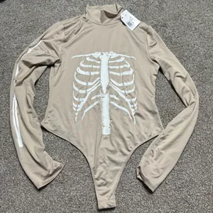 Forever 21 Skeleton bodysuit thumbnail 1