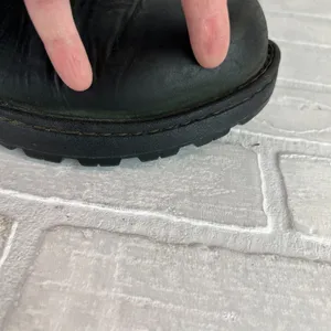 Chacos Waterproof Boots Womens 9.5 Black Gray Quilted Arbora Wool Leather Vibram thumbnail 5