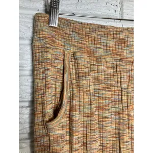 Free People FP Movement Flare Legging Womens Medium Multi Color Excellent Ribbed thumbnail 4