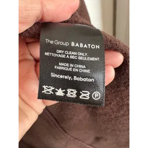 Babaton The Group brown merino wool coat size xs thumbnail 5