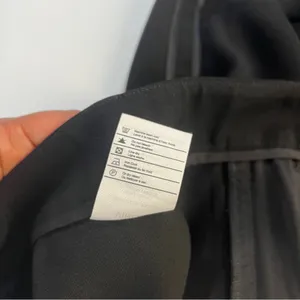 Vince Women's Satin Binding Easy Trousers Tapered Slim Leg‎ Crepe Black Size 2 thumbnail 12