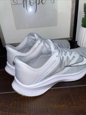Nike Quest 3 Women’s Running Shoes Sneakers Size 8.5 Platinum / Metallic Silver thumbnail 2