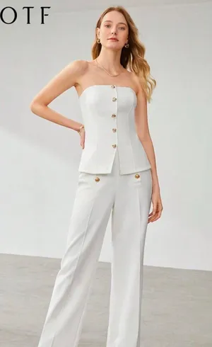 SheIn Strapless Top thumbnail 1