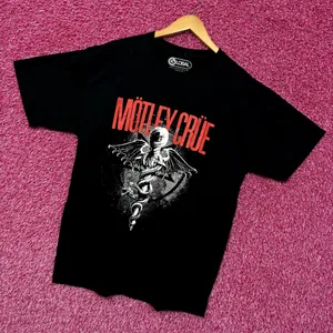 Motley Crue Dr Feel Good Album Cover Art Heavy Metal Tee L thumbnail 3