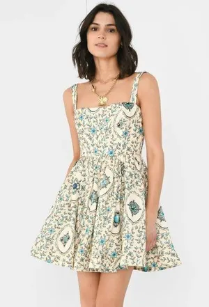 AGUA BY AGUA BENDITA Women's Sapucai Platero Mini Dress thumbnail 1