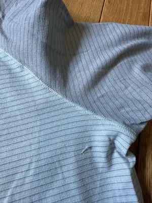 Lululemon Runamuck Long Sleeve Striped Henley Top Women’s Gray 12 thumbnail 6