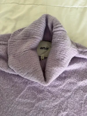 Aerie buttercream turtleneck sweater thumbnail 5
