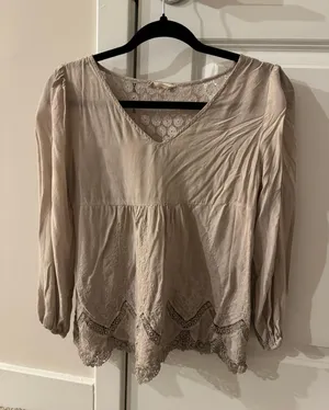 Altar'd State Beige Top thumbnail 2