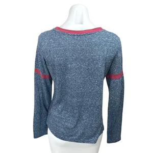 Harry Potter Gryffindor House Women's Blue Long Sleeve Pullover Tee Shirt Top M thumbnail 2