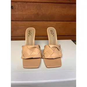 Ego Hand Woven sculptured heel Peep Toe Sandals Sz 5 UK Sz 7 USA thumbnail 8