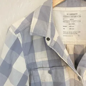 REI Co-Op Wallace Lake Button-Up Plaid Flannel Long Sleeve Shirt Women Sz Medium thumbnail 3