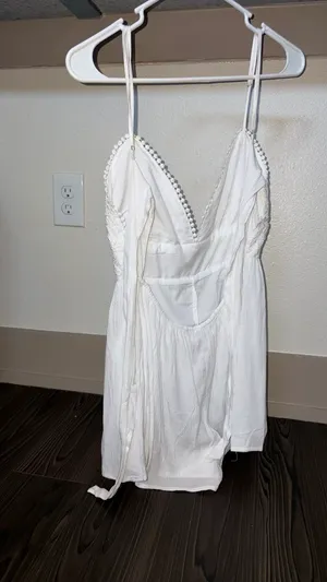 Love Tree Romper White thumbnail 2
