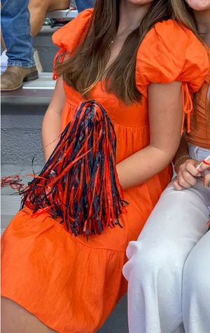These Three Boutique Orange mini dress thumbnail 3