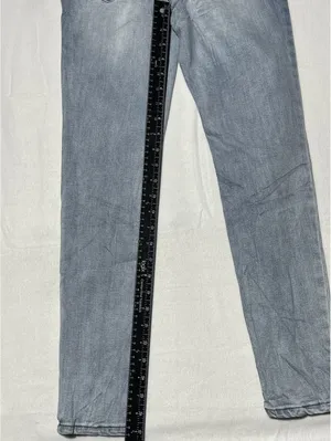 Aeropostale Women's Light Wash Skinny Jeans Size 4 Regular thumbnail 4