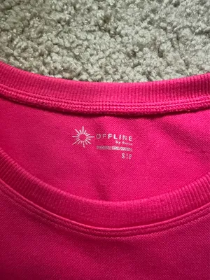 OFFLINE by Aerie Cropped T-Shirt thumbnail 3