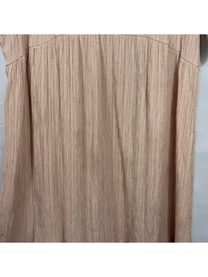 Women’s Blush Pink Textured Midi Dress Size XXL thumbnail 3