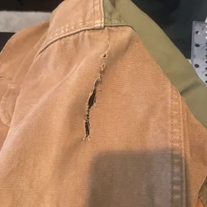 SafTBak Vintage Hunting Jacket Canvas Shooting‎ Coat Distressed Workwear XL thumbnail 10
