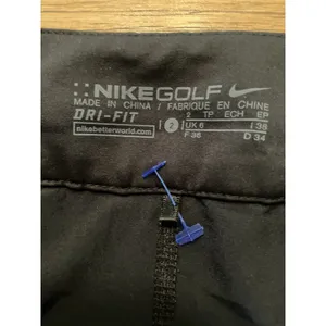 Nike Golf Dri-FIT Women's Black Solid Skort Pockets Stretch Size 2 thumbnail 2
