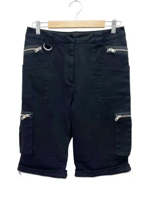 I.AM.GIA Ursa Cargo Pants Large Black Zip Off Convertible Shorts Silver Hardware thumbnail 11