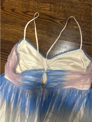 Revolve Rainbow Ombré Gown thumbnail 3