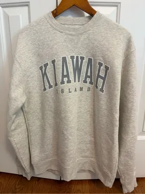 Kiawah Island Gear for Sports big cotton Grey Sweatshirt Size Medium thumbnail 2