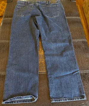 Lee Jeans Vintage 90s Mens 40x30 Dark Wash Regular Fit Straight Leg thumbnail 8