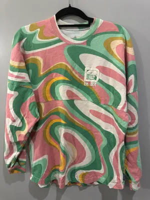 Disney Walt Disney World Retro Swirl Print Spirit Jersey thumbnail 1