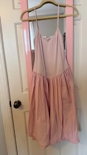 Maeve Anthropologie Sleeveless RibbedPoplin Twofer Midi Dress thumbnail 4