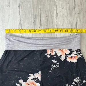 Floral Wide Leg High Waisted Soft Loungewear Comfy Pajama PJ Pants Size: Medium thumbnail 6