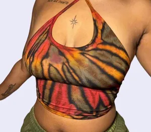 Multicolor Halter Top Multiple Size M thumbnail 2