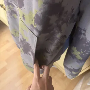 LULULEMON All Yours Hoodie Orbital Tie Dye Mauve Grey Multi‎ Size 12 thumbnail 5
