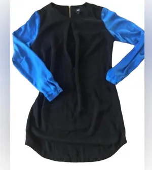 💕5️⃣ Mossimo dress blue and black size M Black Size M thumbnail 1