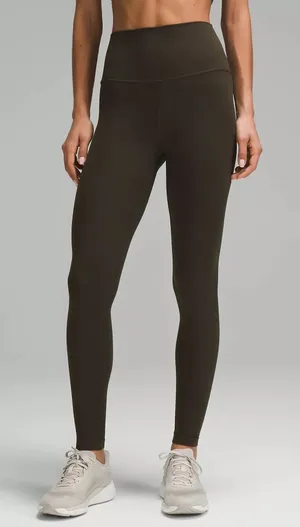 NEW lululemon Align Super-High-Rise Pant 28" Size 8 Dark Olive SOLD OUT thumbnail 1