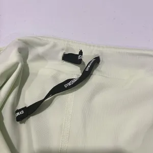 Gymshark womens cucumber Green Drawstring Speed 2 In 1 Athletic Shorts Size‎ M thumbnail 3