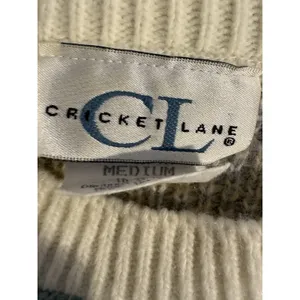 VTG Cricket Lane Floral Sweater Women’s M Grannycore Cottagecore Prairie 1980’s thumbnail 3