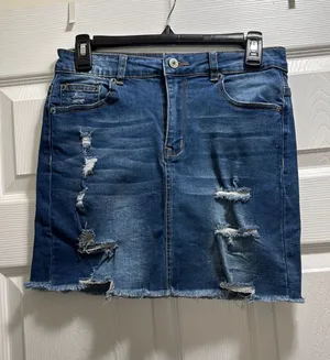 Denim skirt Blue thumbnail 1