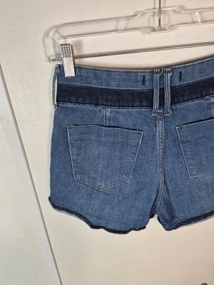 Abercrombie & Fitch Blue Jean Shorts 25 thumbnail 5