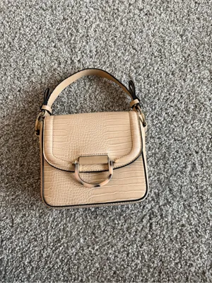 TOPSHOP Carrie Croc Shoulder Bag thumbnail 2