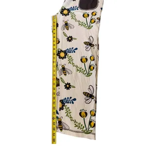 Lazy One Pajama Set Women‎ Size M Gray Queen Bee Graphic Floral Cotton Sleepwear thumbnail 8
