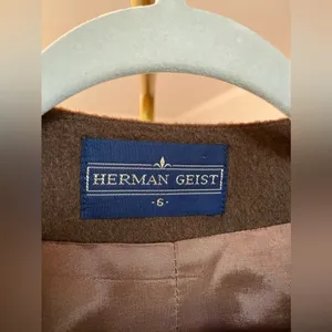 Herman Geist Wool Embroidered Blazer Old Money Royalcore Heritage Quiet Luxury thumbnail 11