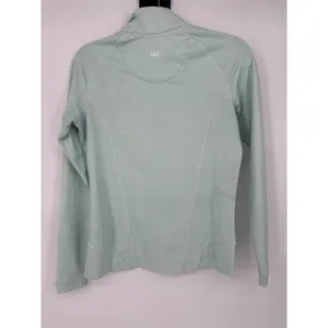 Peter Millar Pullover‎ Women Small Green 1/4 Zip Wicking UPF 50 Golf IDI Gazeley thumbnail 4
