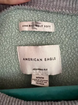 American Eagle Soft Colorblock Crewneck thumbnail 3