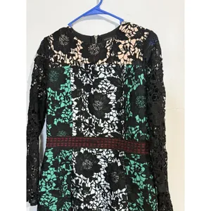Endless Rose Color‎ Block Crochet Lace Overlay Mini Dress Y2K Womens Size M thumbnail 2
