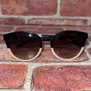 Tory Burch Pre-Owned Panama TY7062 1236/13 Black Sunglasses Gradient Chic Preppy thumbnail 4