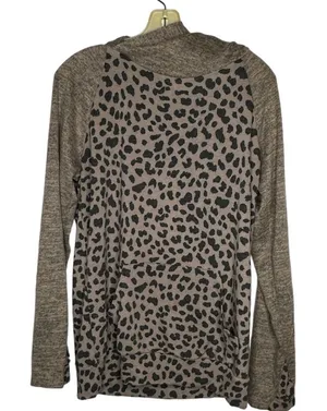 My Story Animal Print Hoody Shirt thumbnail 1