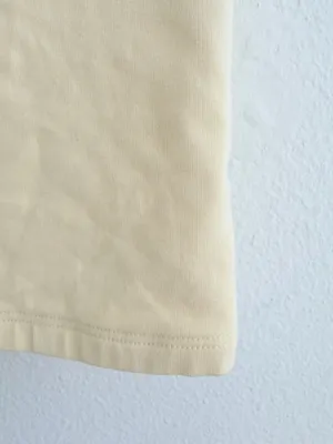 Brandy Melville Pale Yellow Strapless Tube Top Made in Ital thumbnail 2