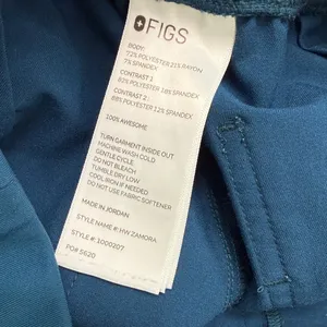 Figs High Waisted Zamora Jogger Limited Edition Alp Blue (Size XS) thumbnail 8