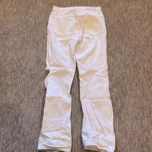 Re/done white denim jeans thumbnail 3